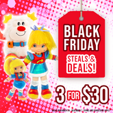 RAINBOW BRITE 3 DOLLS FOR $30