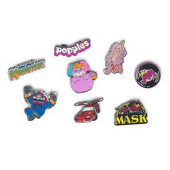 80’s Flashback Enamel Pin Set