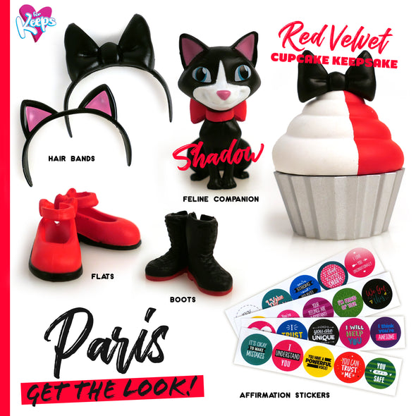 Paris - For Keeps™ Girl with Cupcake Keepsake™ Series 1