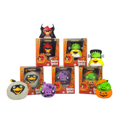 Angry Birds Halloween Classic Gaming Series Collectible Figures 16-piece Surprise Set