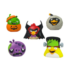 Angry Birds Halloween Classic Gaming Series Collectible Figures 16-piece Surprise Set
