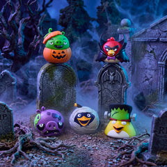 Angry Birds Halloween Classic Gaming Series Collectible Figures 16-piece Surprise Set