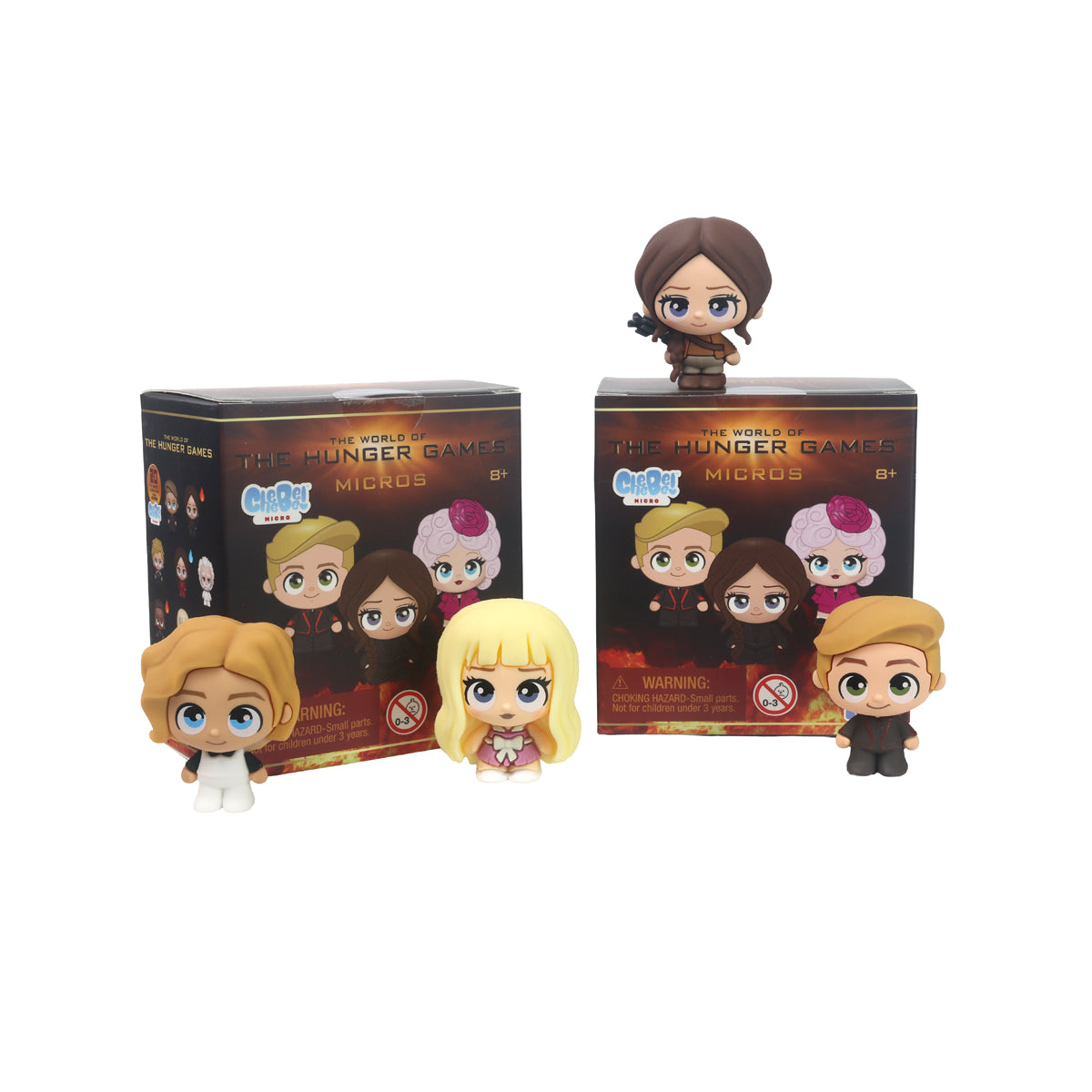 Hunger Games Cheebee Micro 2-Pack Bundle Set (4 figures) - PRE-ORDER TO SHIP Q4 2026