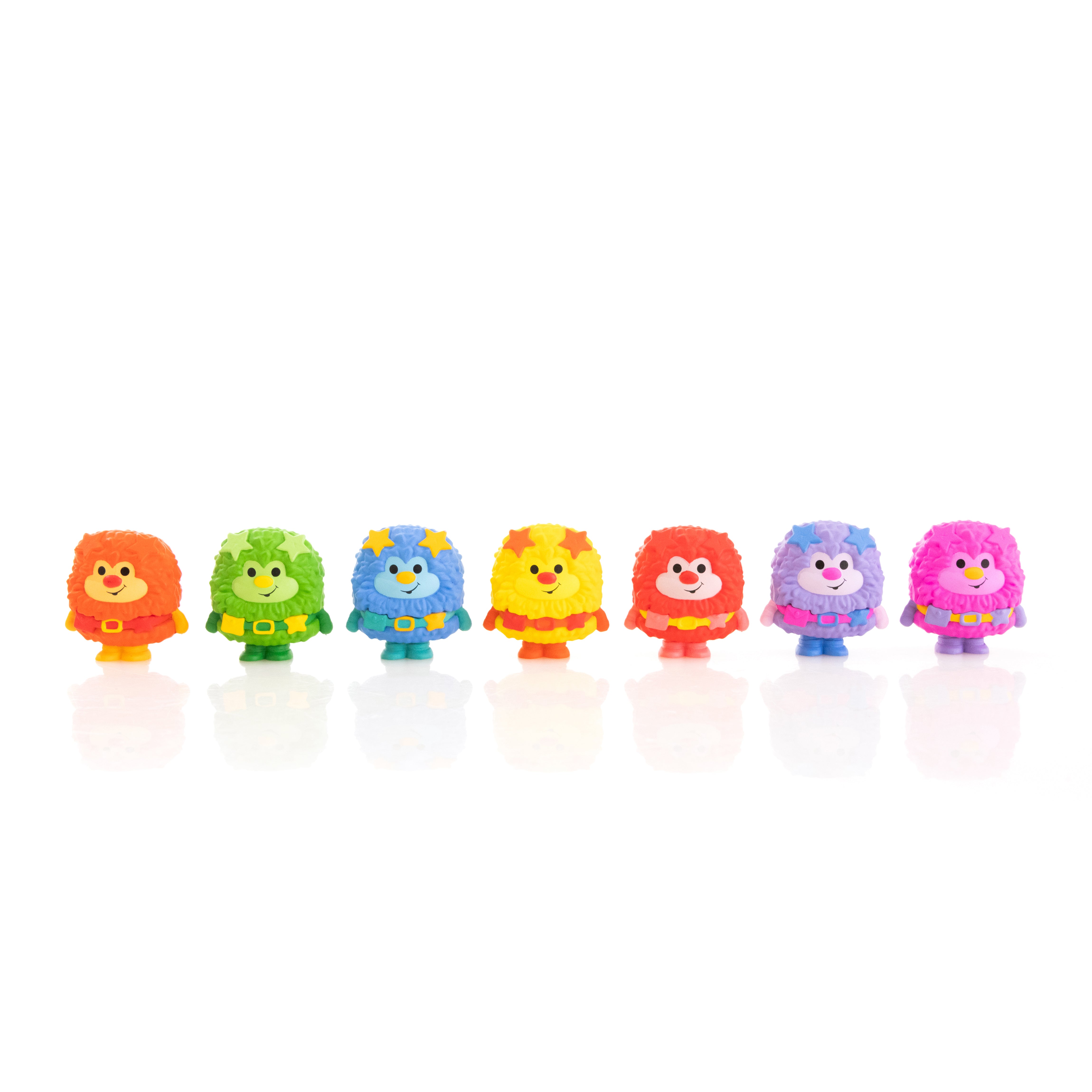 RAINBOW BRITE 1.5" CheeBee Figures 7-Pack Color Sprites