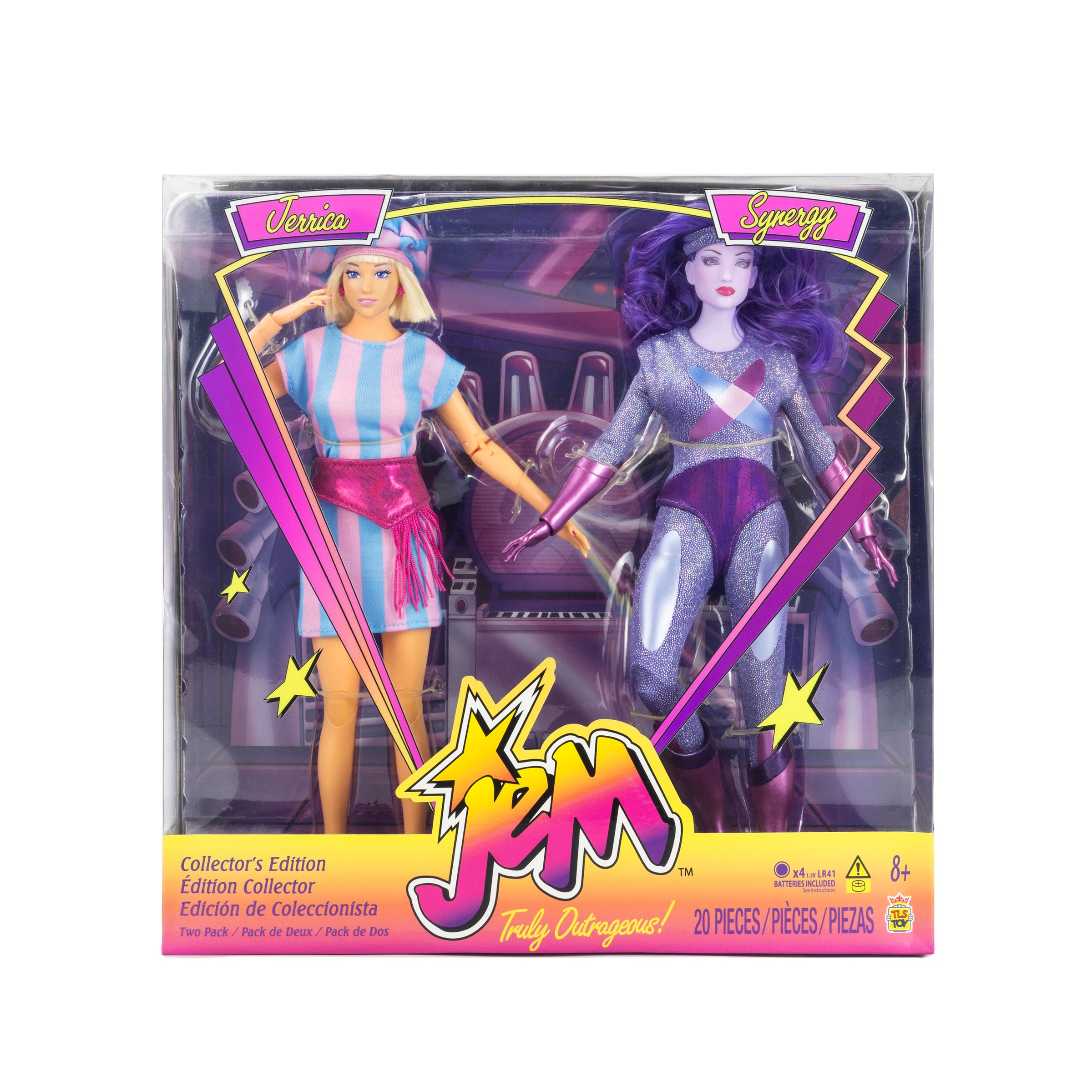 Jem and the Holograms Collector’s Edition Two Pack: Jerrica & Synergy ...