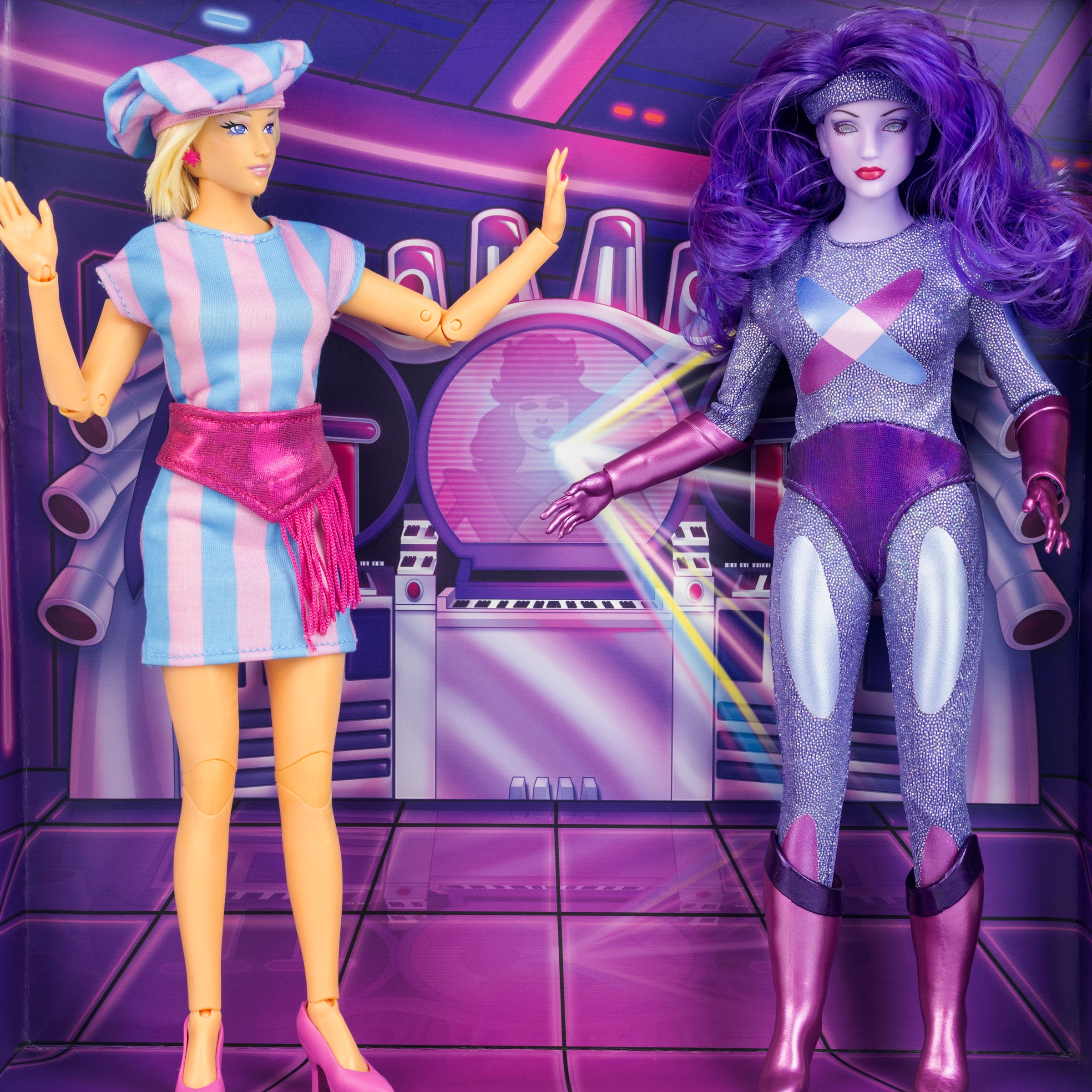 Jem and the Holograms Collector’s Edition Two Pack: Jerrica & Synergy (Tracking to ship by November 30, 2025)