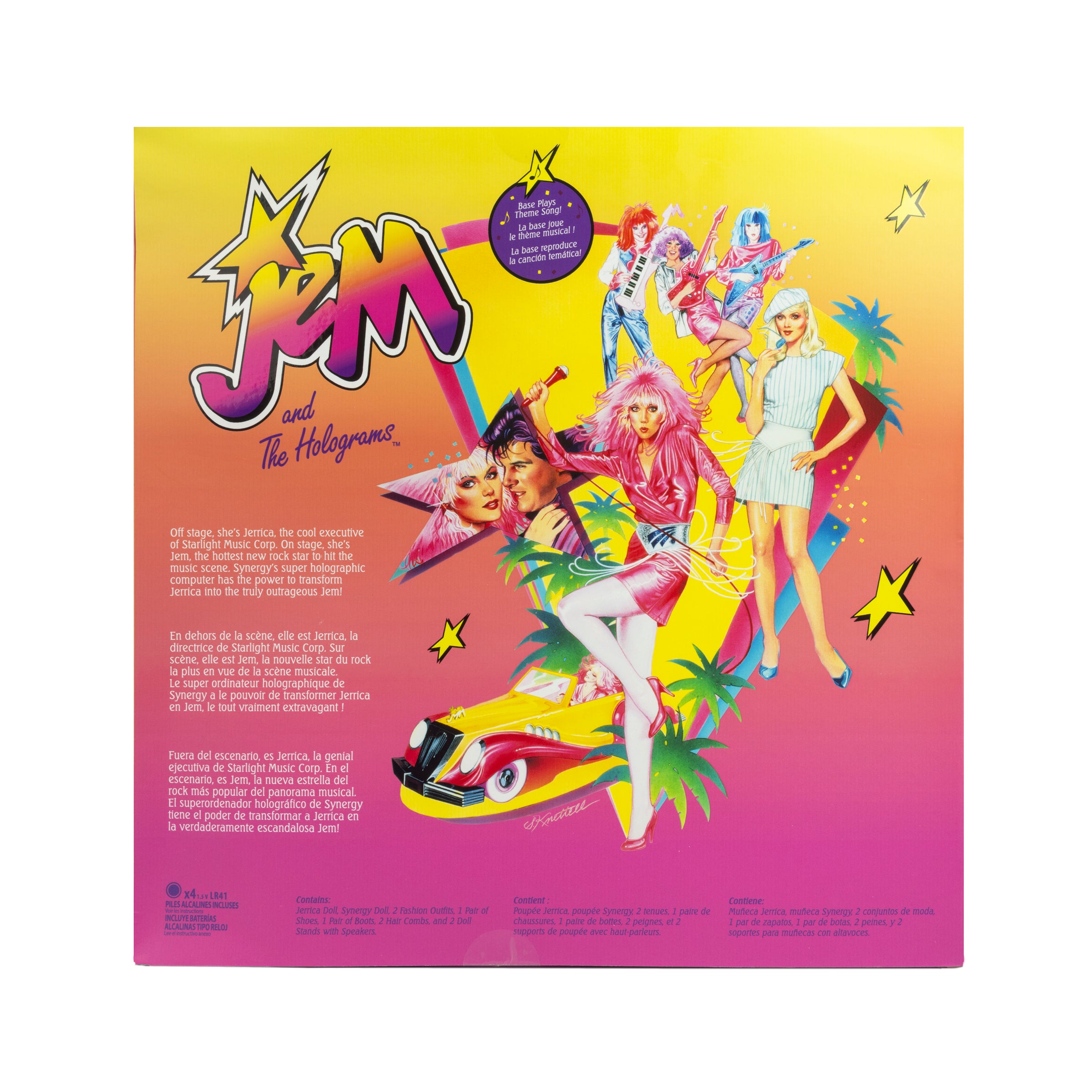 Jem and the Holograms Collector’s Edition Two Pack: Jerrica & Synergy ...