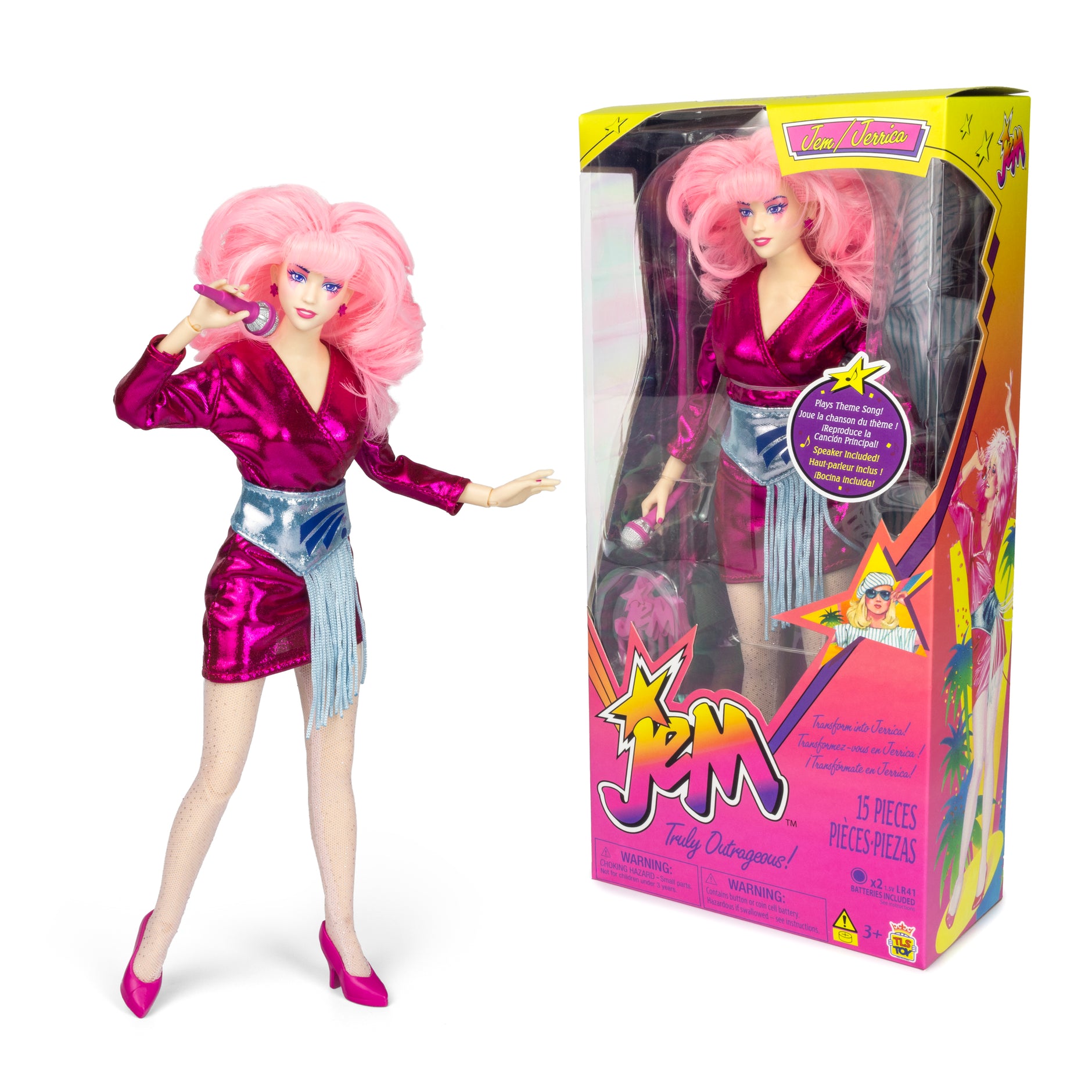 Poupée Jem et les Hologrammes Rio Gold Neuf Hasbro Vintage no Poupée Jem et les Hologrammes Rio Gold Neuf Hasbro Vintage no