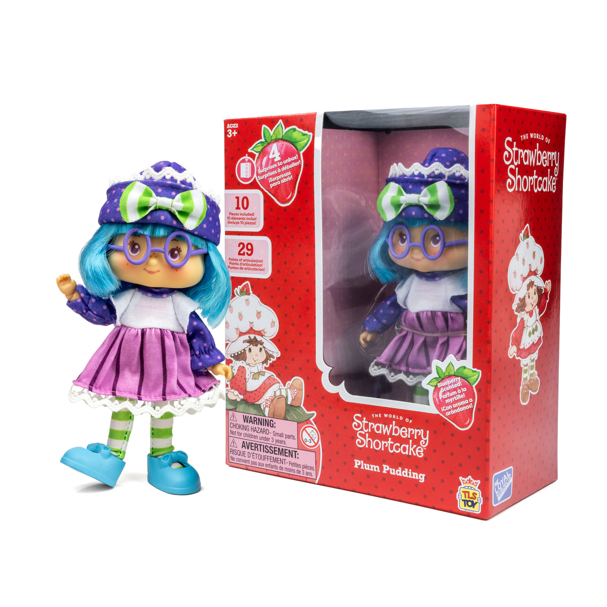 STRAWBERRY SHORTCAKE 5.5" Fashion Doll Plum Pudding