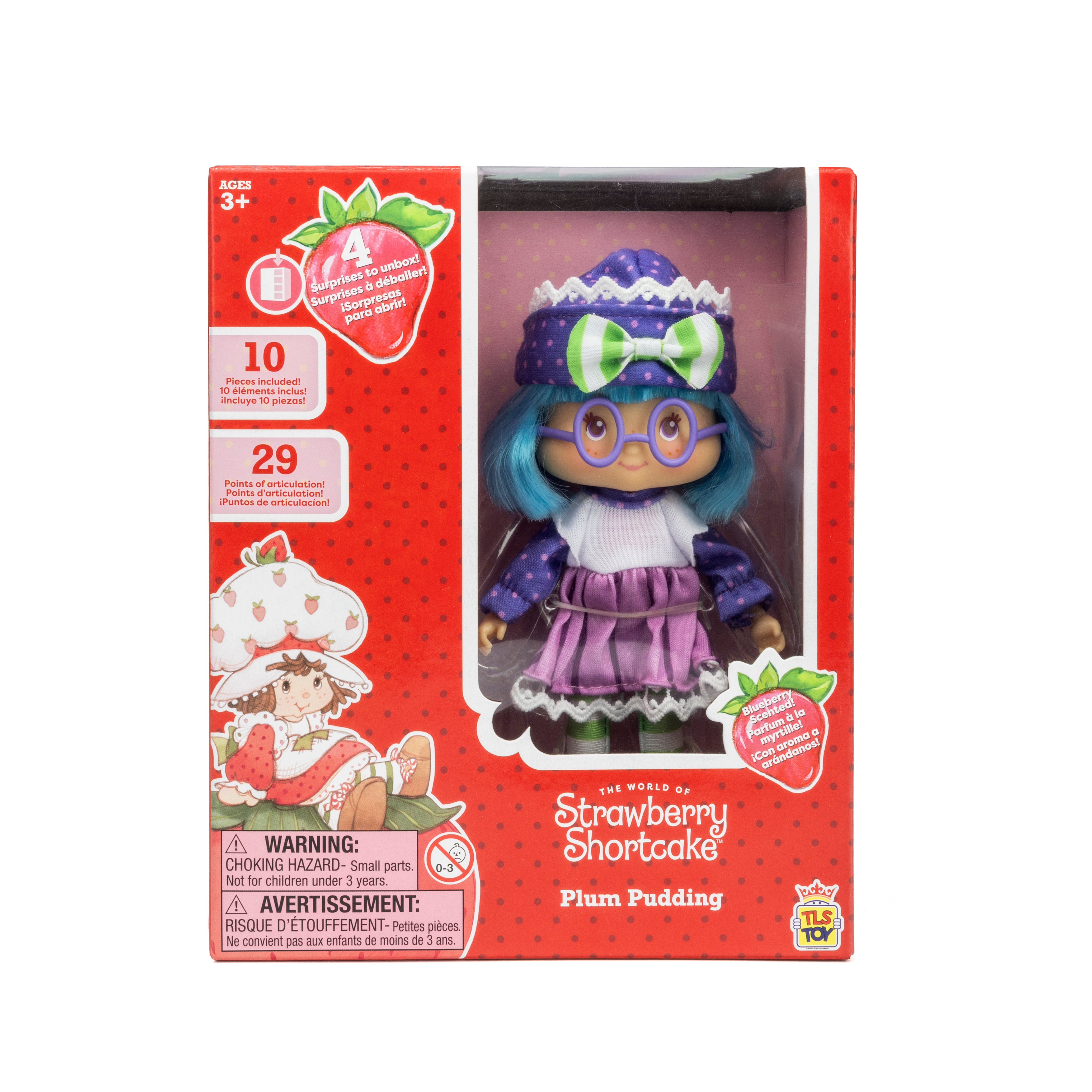 STRAWBERRY SHORTCAKE 5.5" Fashion Doll Plum Pudding