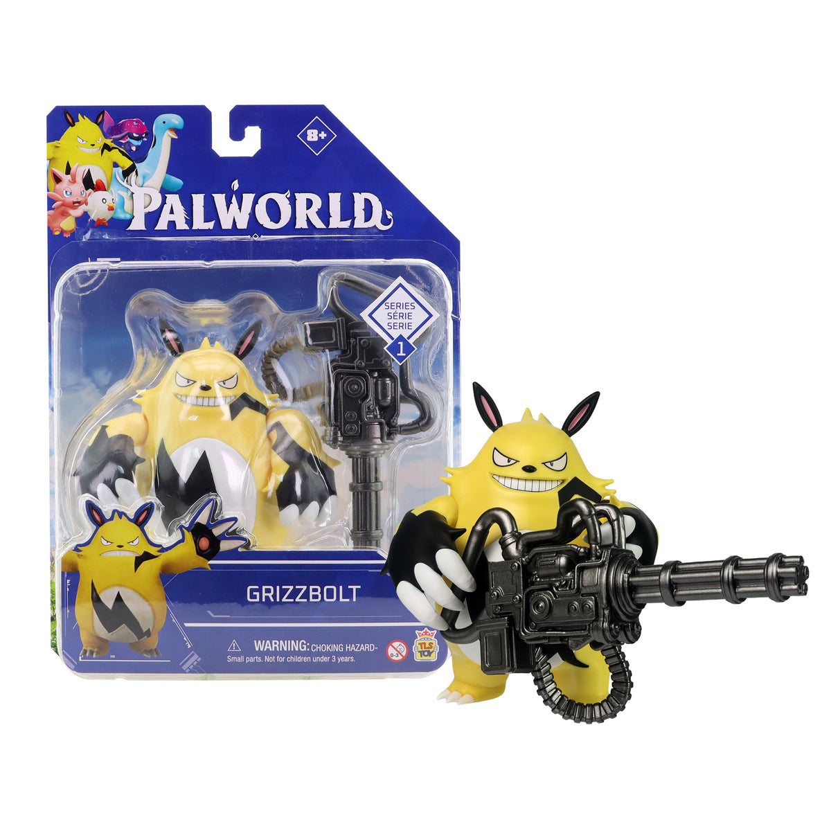 Palworld Grizzbolt 4" Articulated Action Figure - Ships Q3 2026