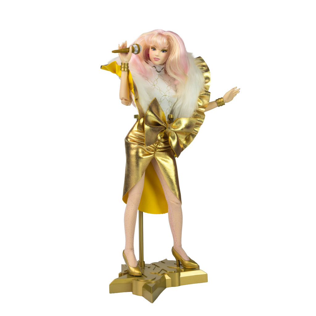 JEM AND THE HOLOGRAMS 12" Fashion Doll GLITTER &amp; GOLD JEM (tracking to ship by December 31, 2025)