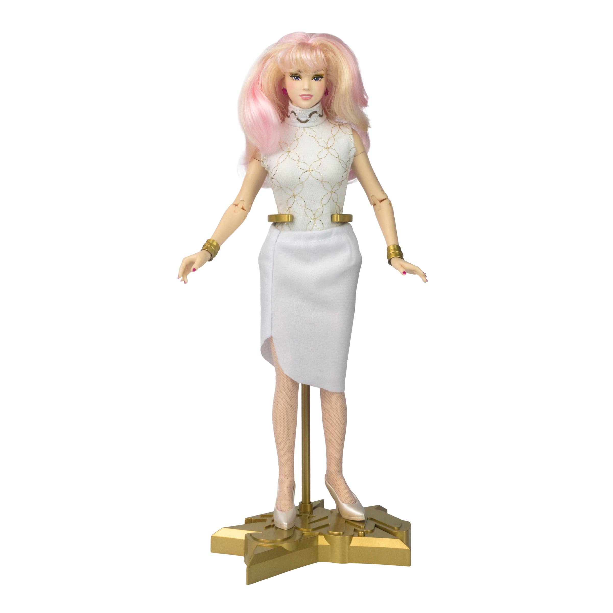 JEM AND THE HOLOGRAMS 12" Fashion Doll GLITTER & GOLD JEM The Loyal Subjects JEM AND THE HOLOGRAMS 12" Fashion Doll GLITTER & GOLD JEM The Loyal Subjects