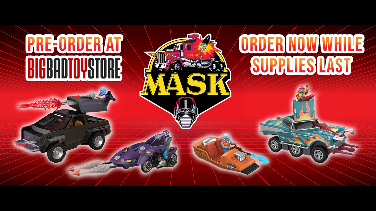 M.A.S.K. Wave 2 - On Pre-Order Starting July 7th