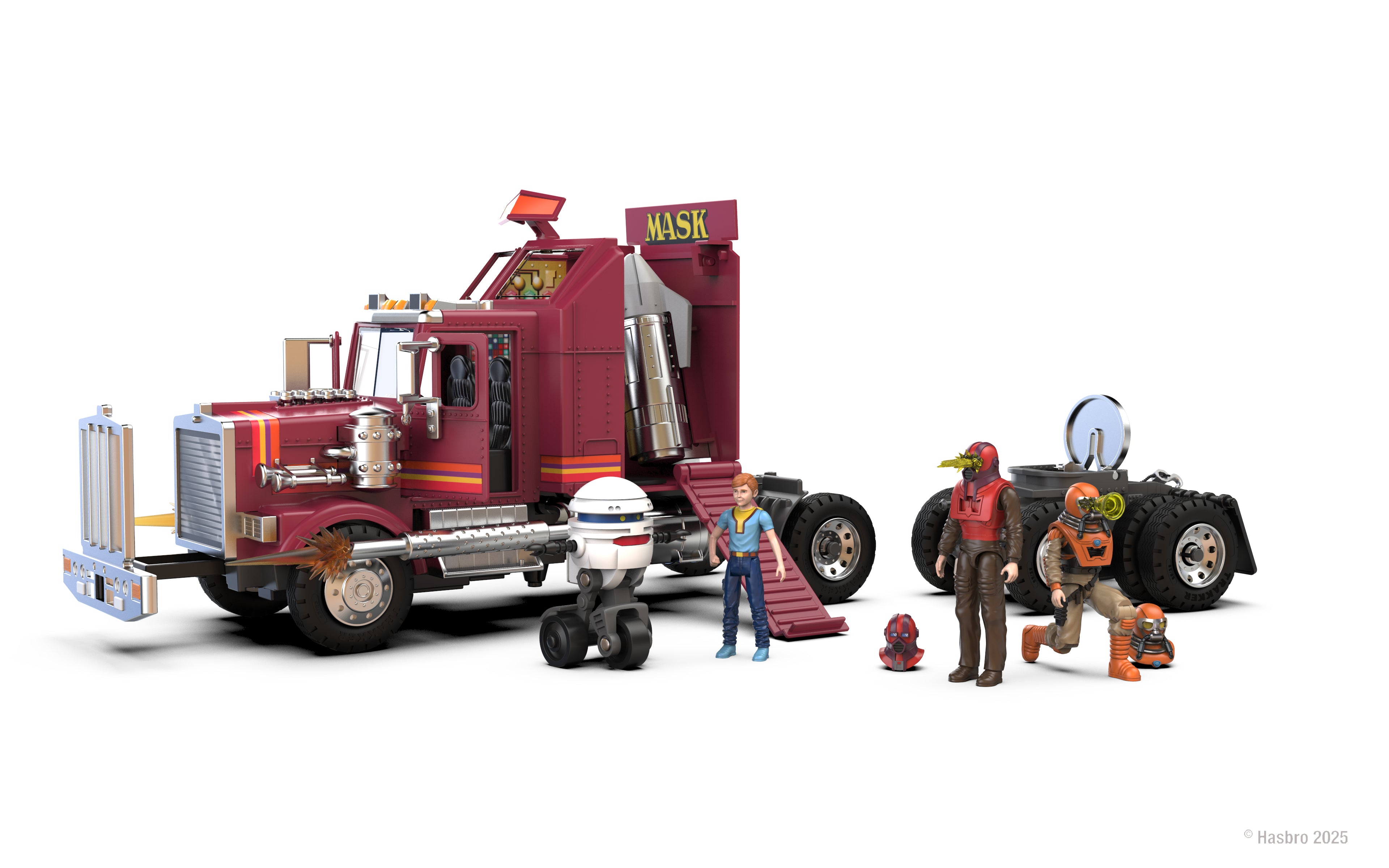 M.A.S.K. Series 1 Action Figure and Vehicle Bundle Set