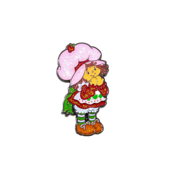 STRAWBERRY SHORTCAKE Enamel Pins SDCC 2024 Glitter 4-Pack Strawberry Shortcake, Lemon Meringue, Orange Blossom, Blueberry Muffin