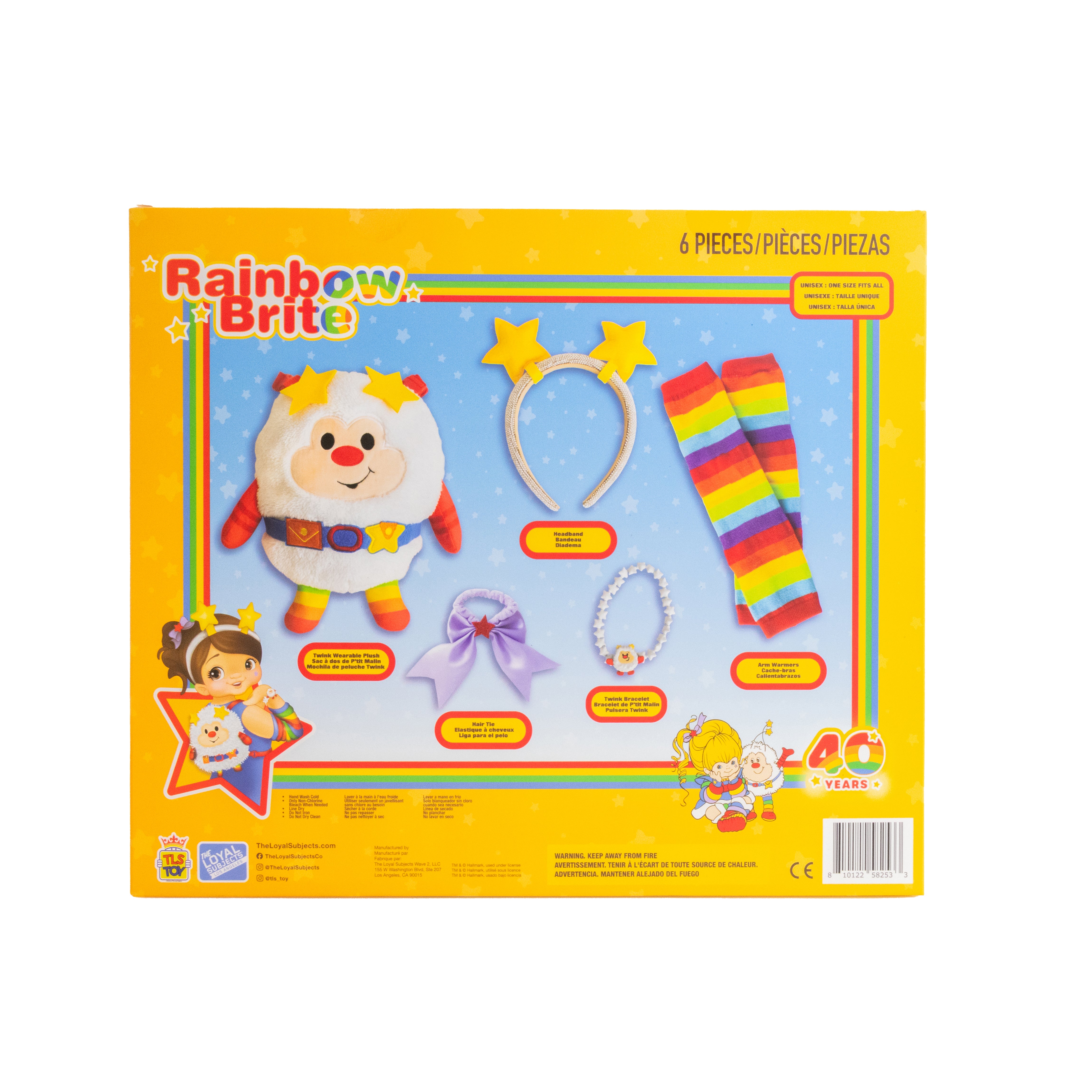 Rainbow Brite Dress Up Set