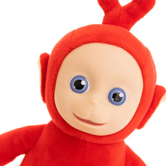 The Loyal Subjects Teletubbies Po Soft Plush 8-inch Toy with Interactive Color Changing Belly Patch