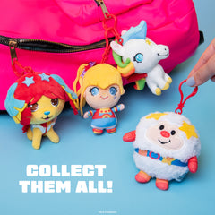 Rainbow Brite Plush Backpack Clip Assorted Characters