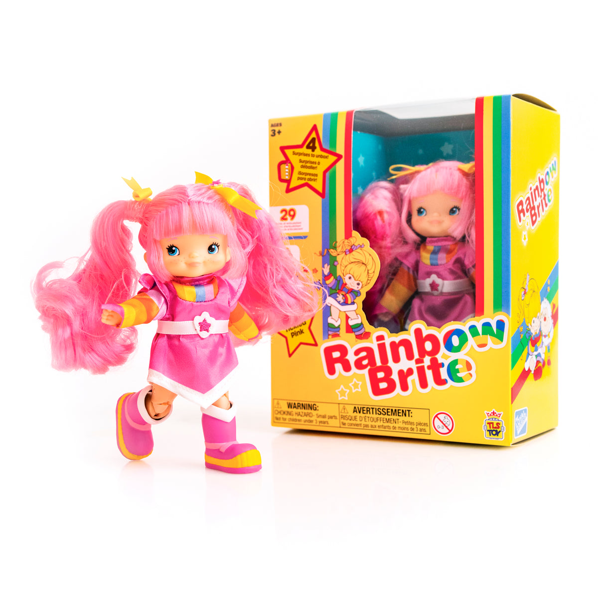 Rainbow Brite 5.5" Fashion Doll - Tickled Pink