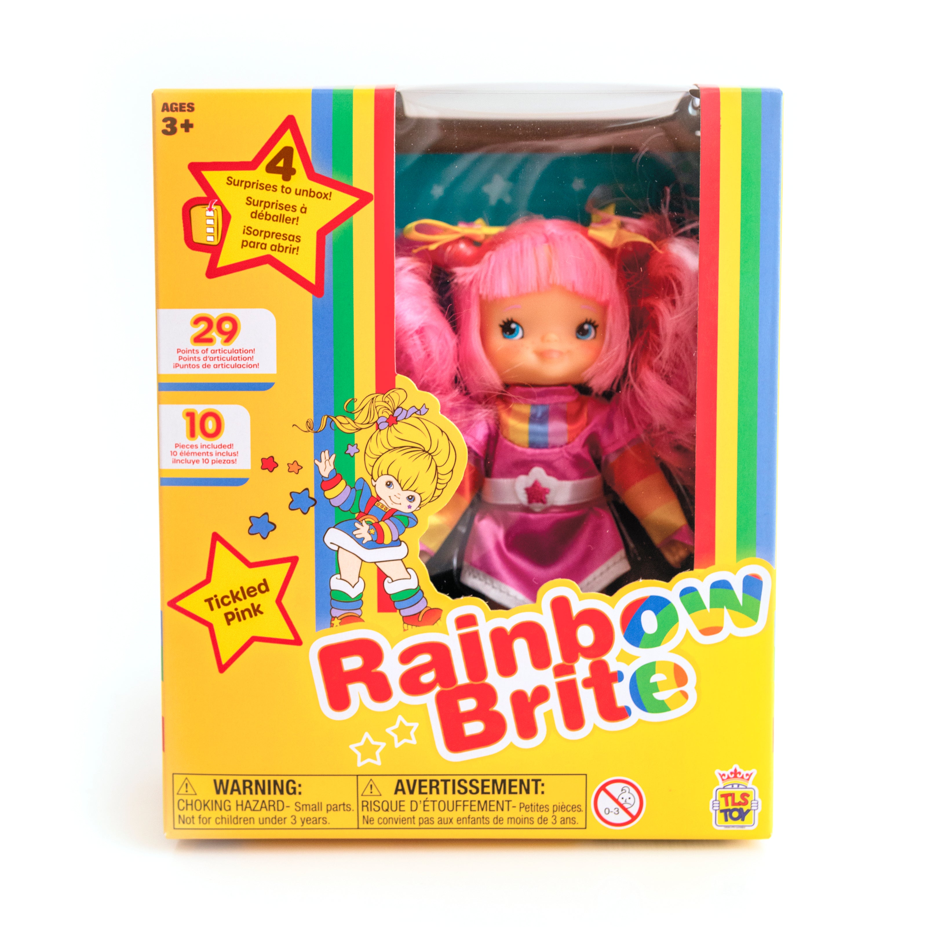 Rainbow Brite 5.5" Fashion Doll - Tickled Pink