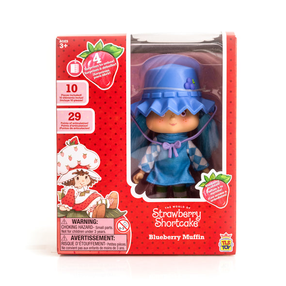 STRAWBERRY SHORTCAKE 5.5" Fashion Doll Blueberry Muffin