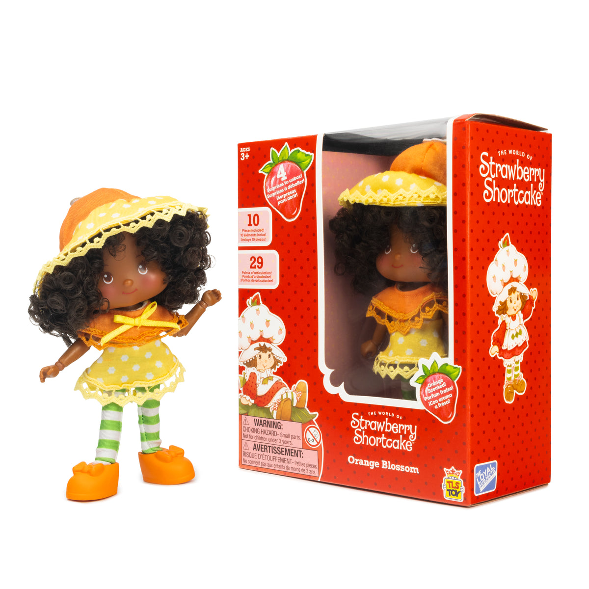 STRAWBERRY SHORTCAKE 5.5" Fashion Doll Orange Blossom