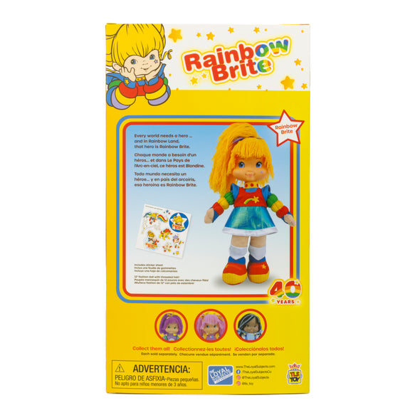 Rainbow Brite 12" Plush Doll - Rainbow Brite