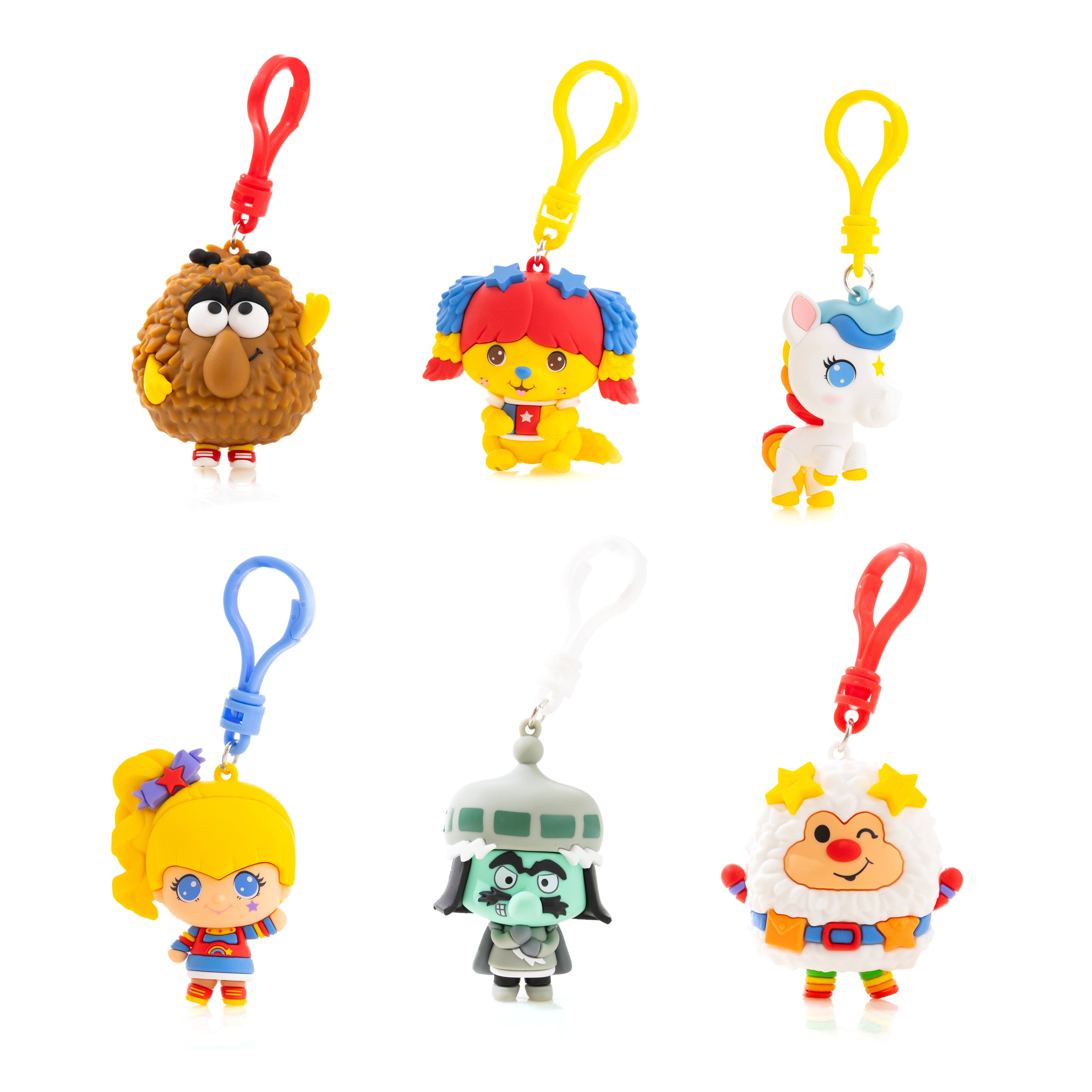 RAINBOW BRITE Plastic Blind Bag CheeBee Keychain