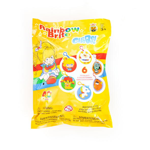 RAINBOW BRITE Plastic Blind Bag CheeBee Keychain