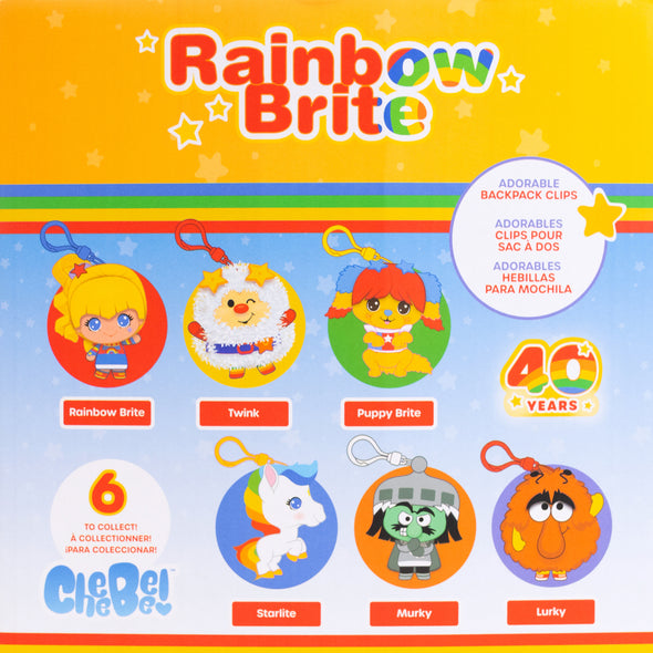 RAINBOW BRITE Plastic Blind Bag CheeBee Keychain