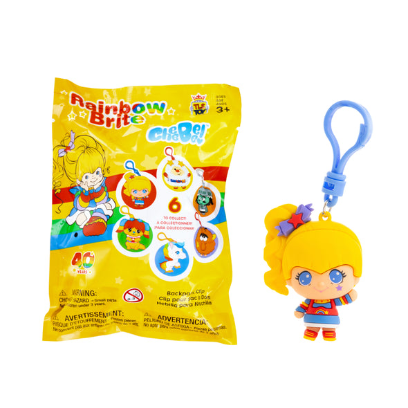 RAINBOW BRITE Plastic Blind Bag CheeBee Keychain