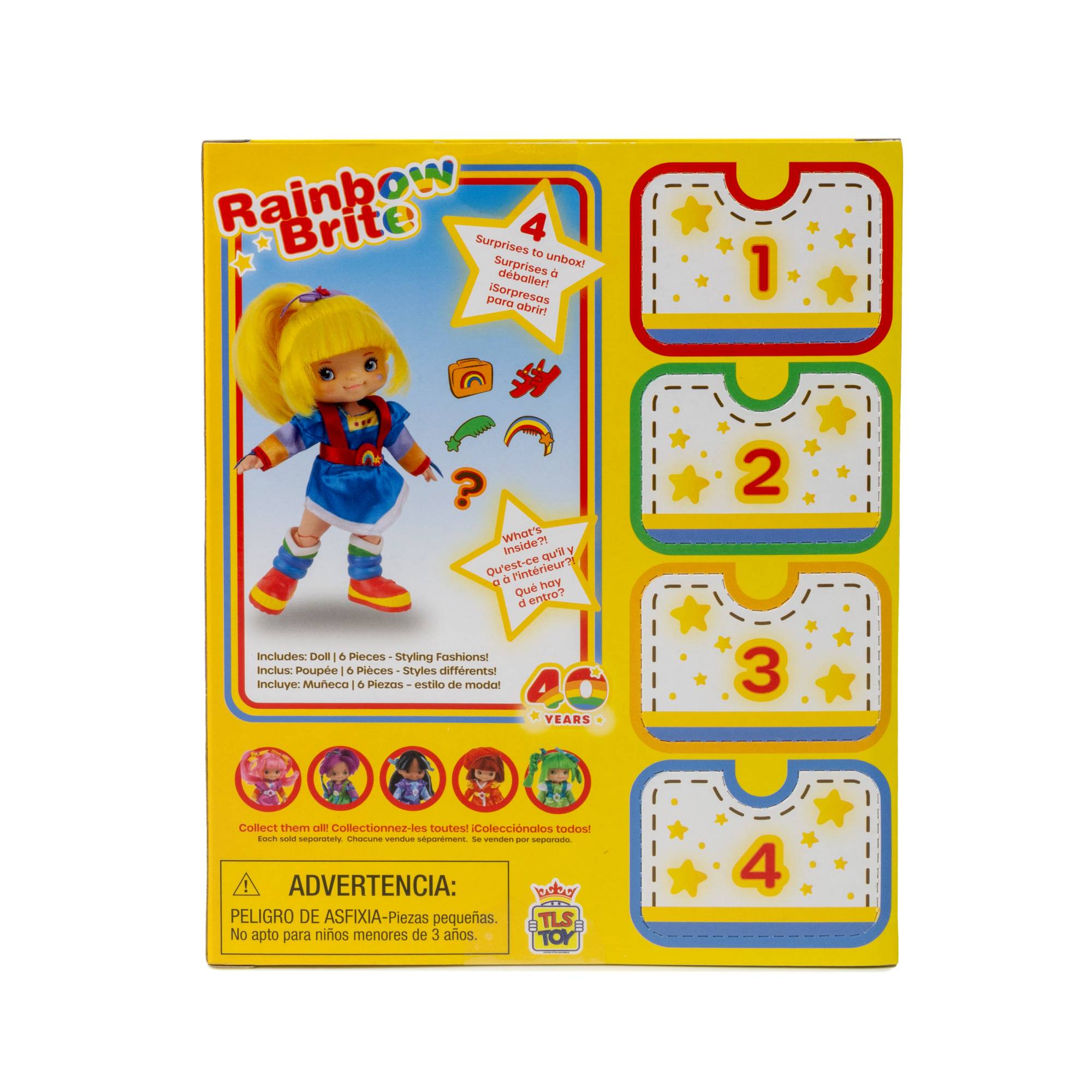 HOT DEAL - Rainbow Brite 5.5" Fashion Doll - Rainbow Brite