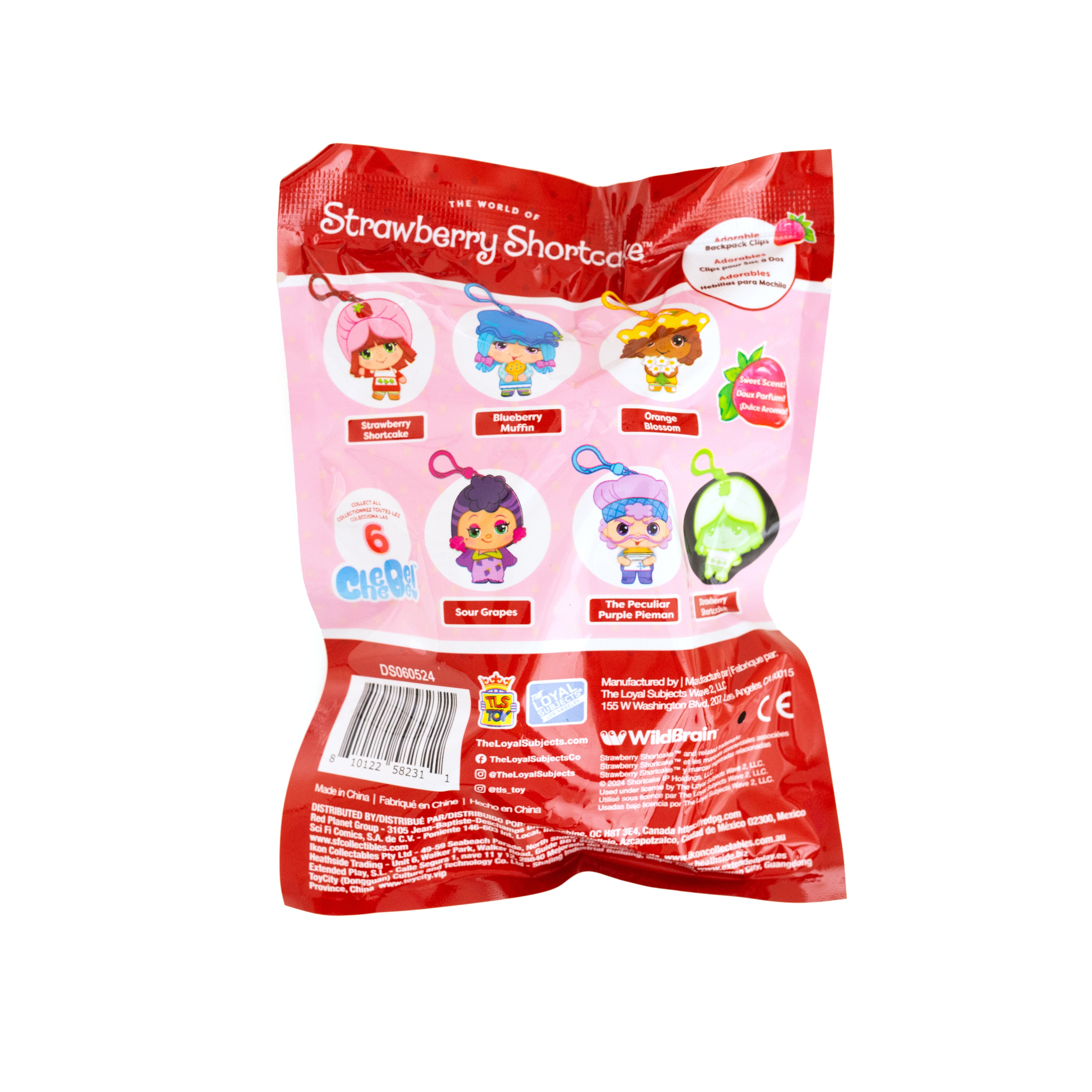 STRAWBERRY SHORTCAKE Blind Bag CheeBee Keychain