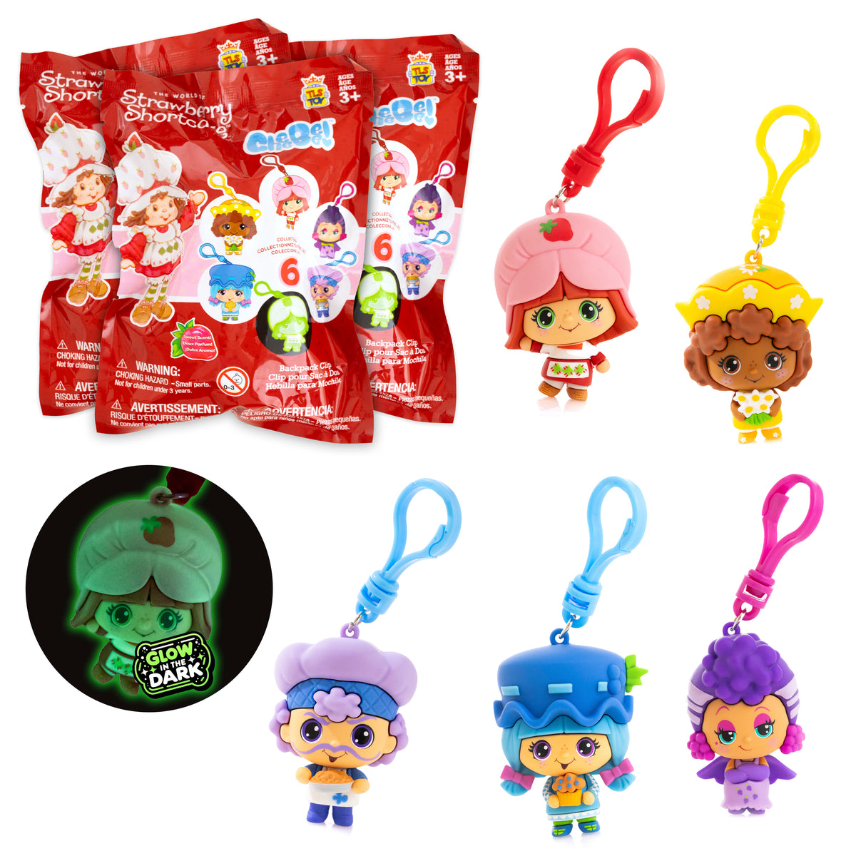 STRAWBERRY SHORTCAKE Blind Bag CheeBee Keychain