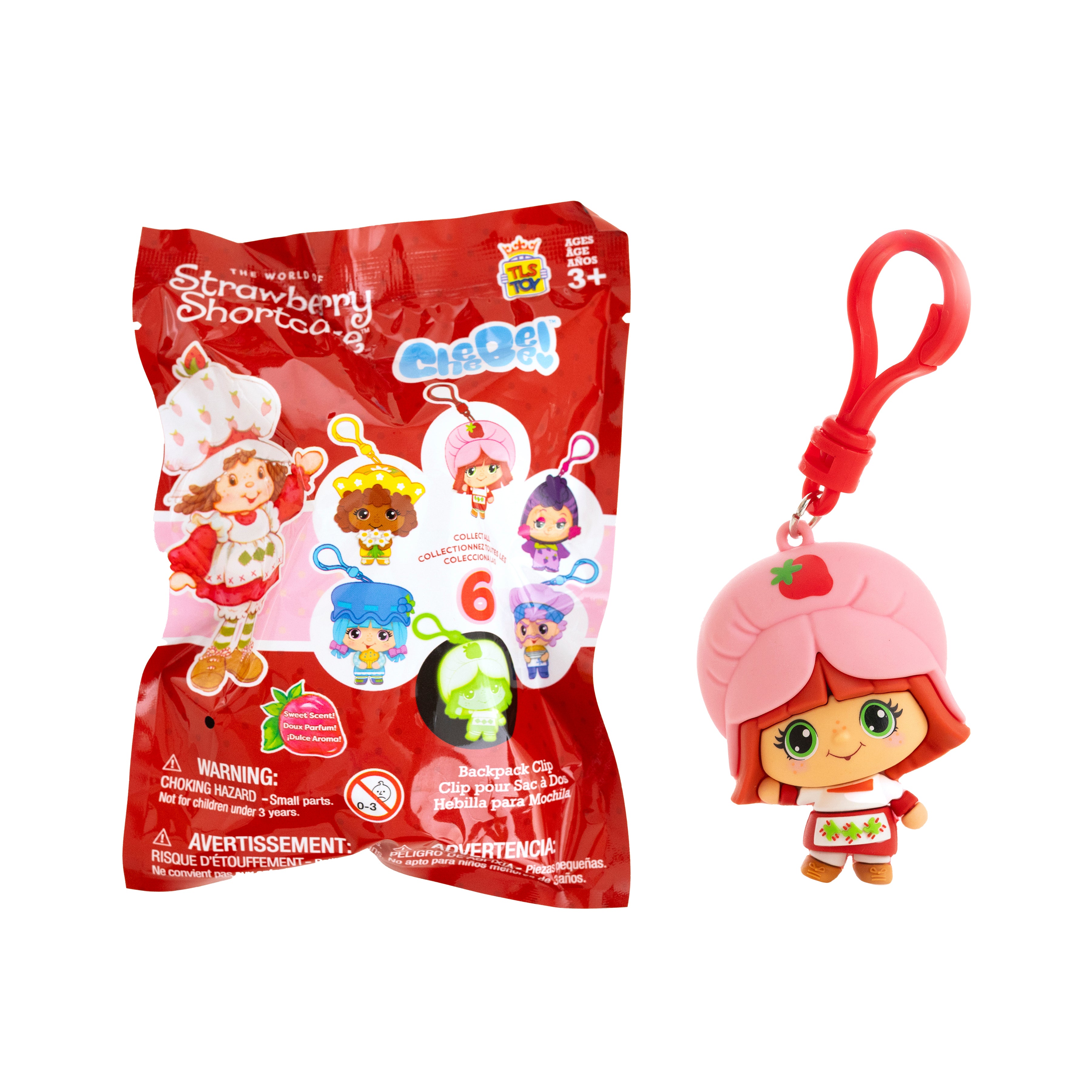 STRAWBERRY SHORTCAKE Blind Bag CheeBee Keychain