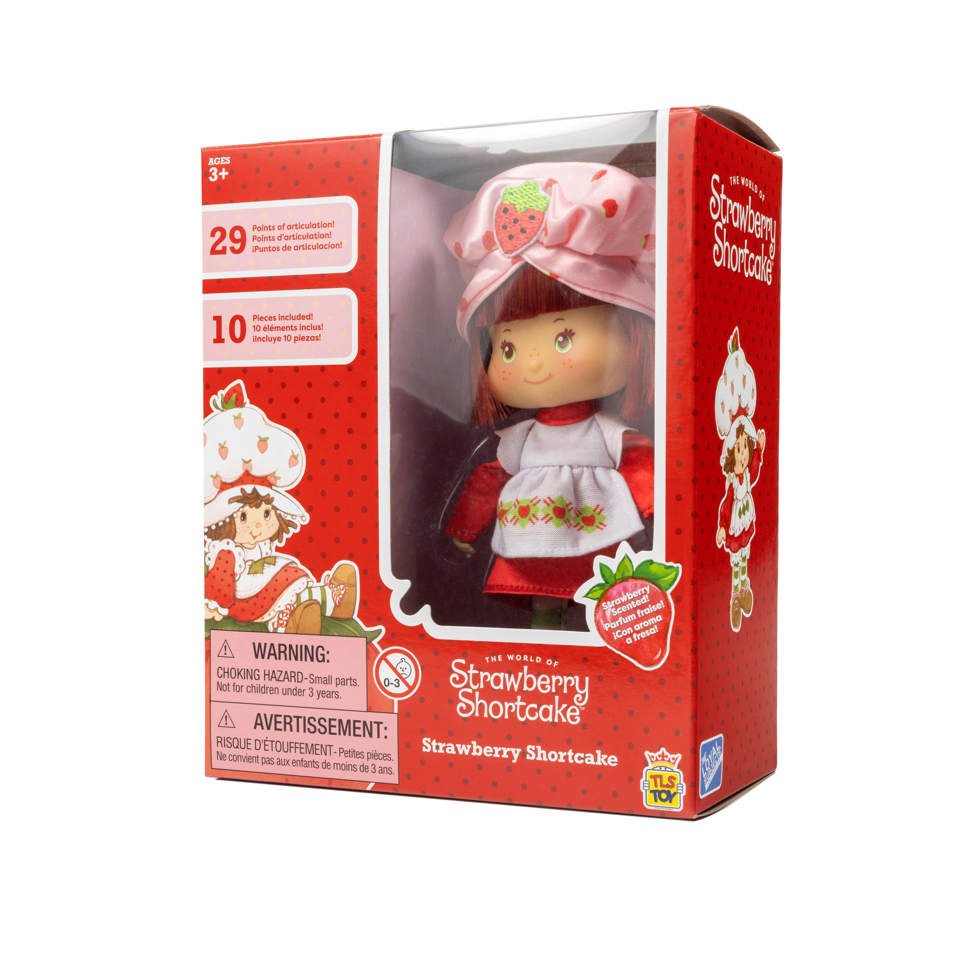 STRAWBERRY SHORTCAKE 5.5" Strawberry Shortcake Fashion Doll