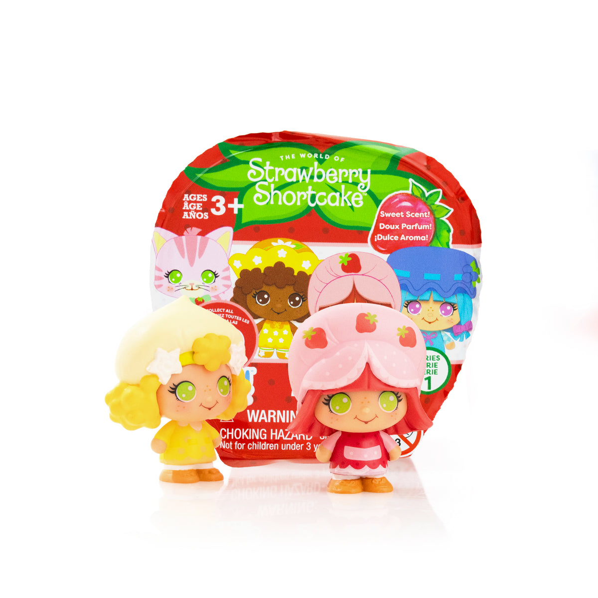 STRAWBERRY SHORTCAKE 1.5" Blind CheeBees Figures (2 mystery figures)