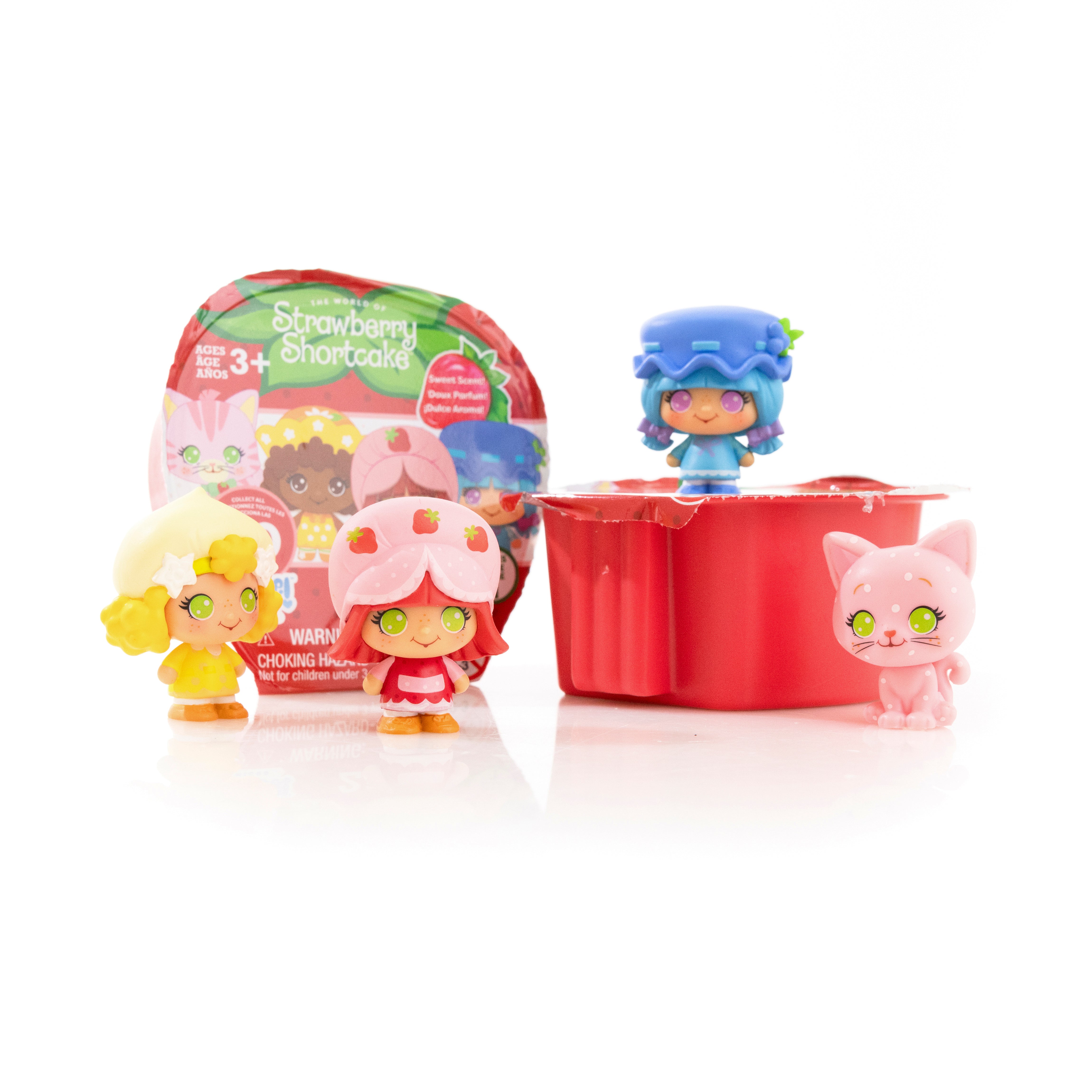 STRAWBERRY SHORTCAKE 1.5" Blind CheeBees Figures (2 mystery figures)