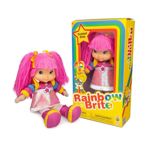 Rainbow Brite 12" Plush Doll - Tickled Pink